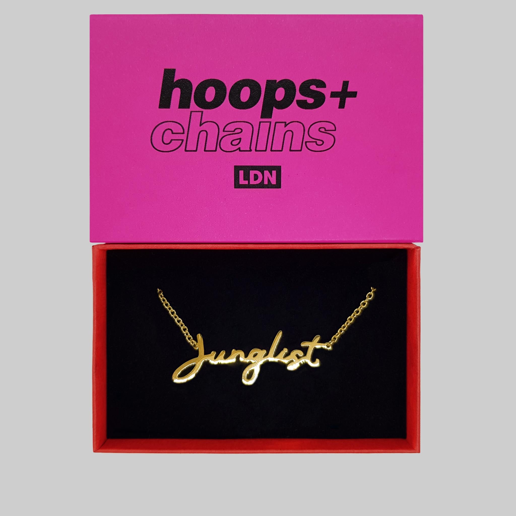 Junglist Chain - Hoops + Chains LDN