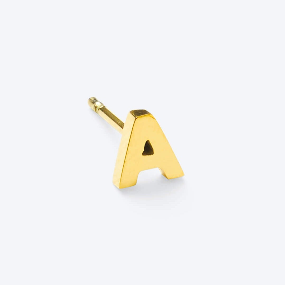 Mini Letter Stud (choose your letter!)
