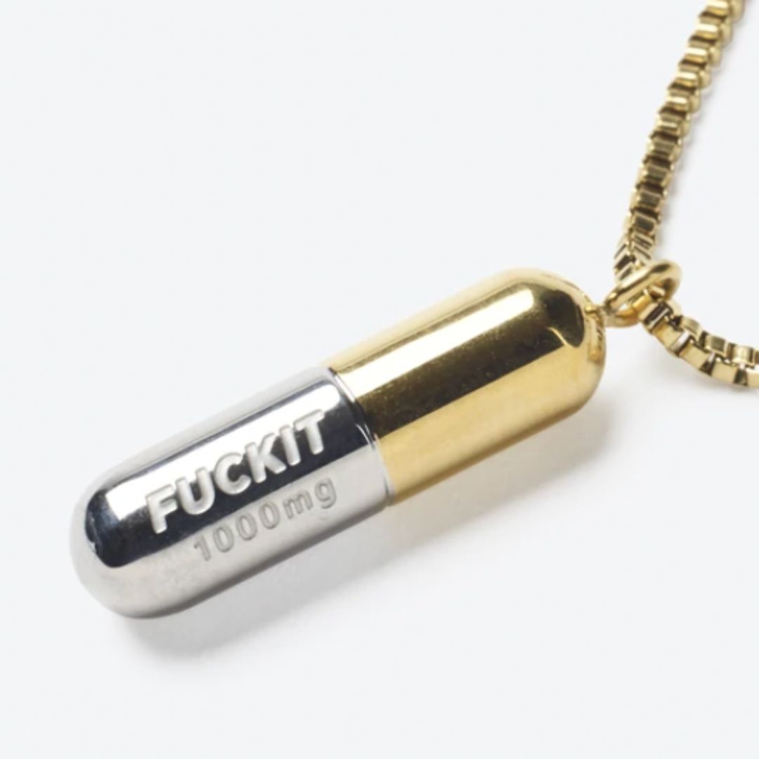 Fuckit Pill Pendant