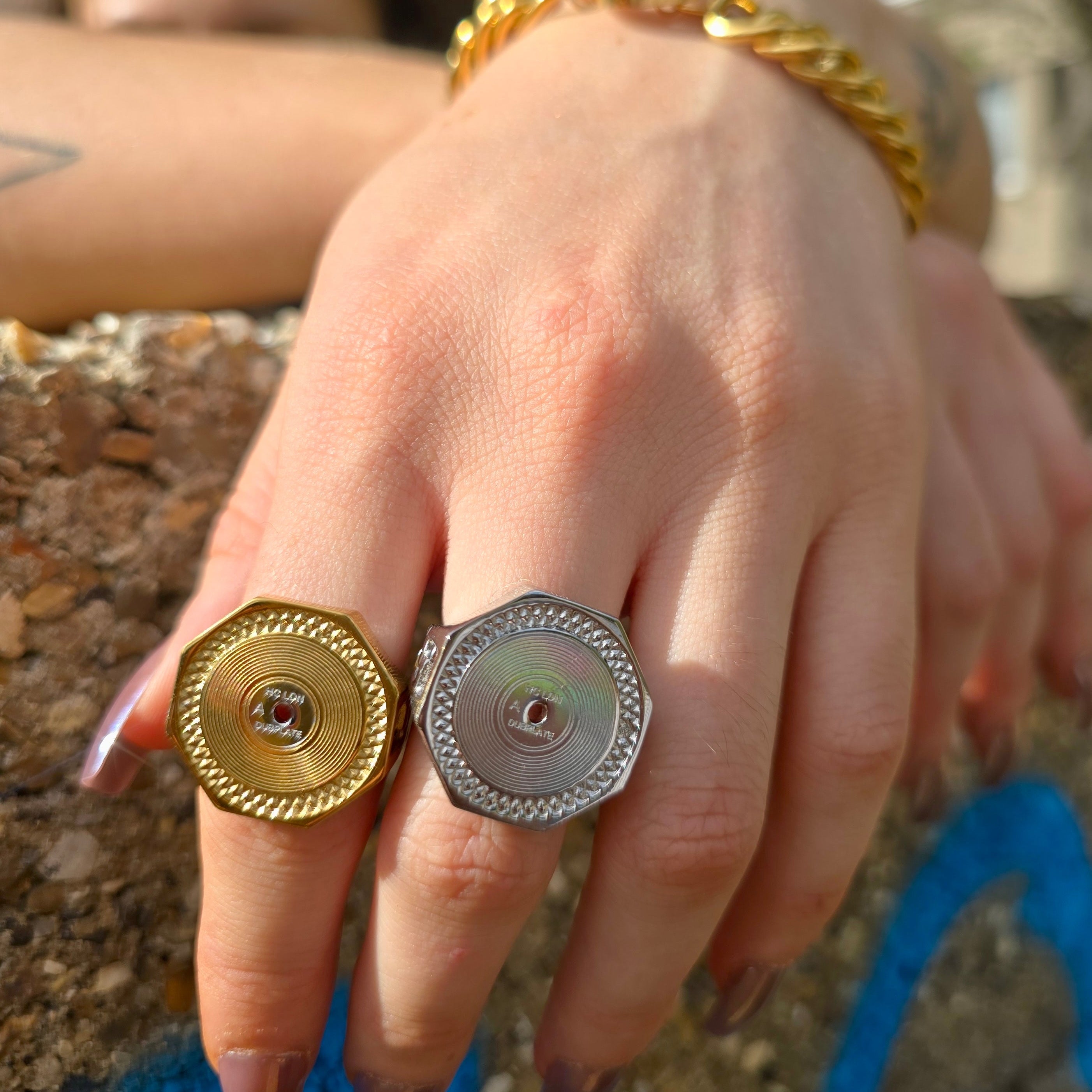 Vinyl Record Sovereign Ring
