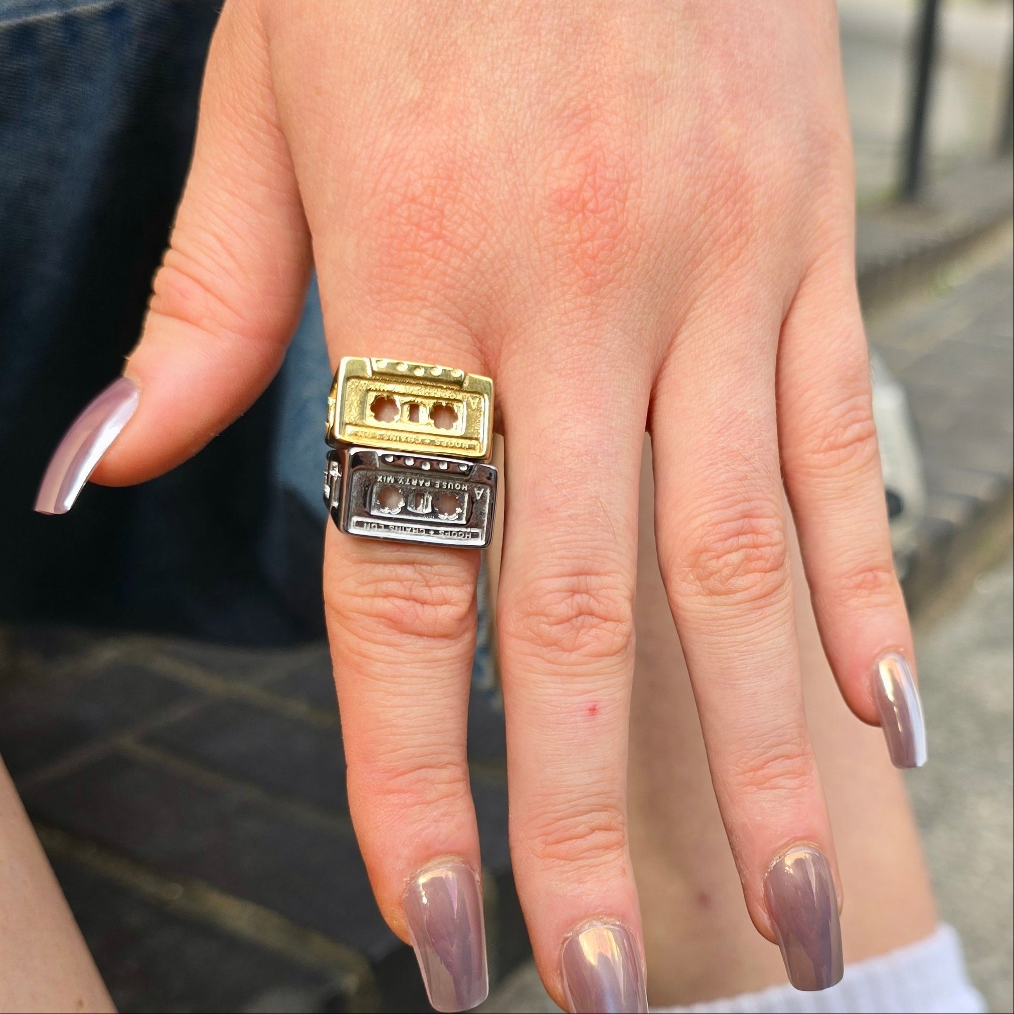Cassette Tape Ring