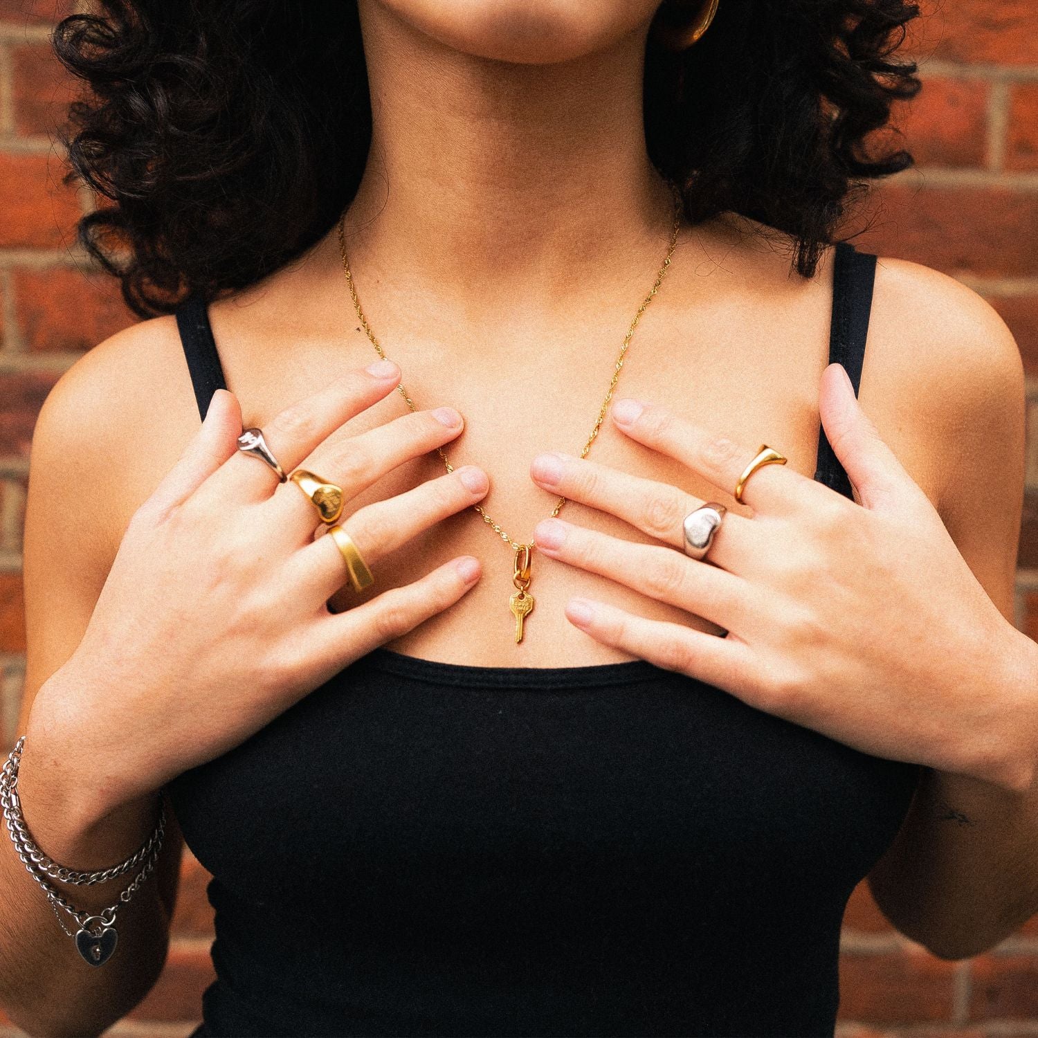 Good Times Key Charm