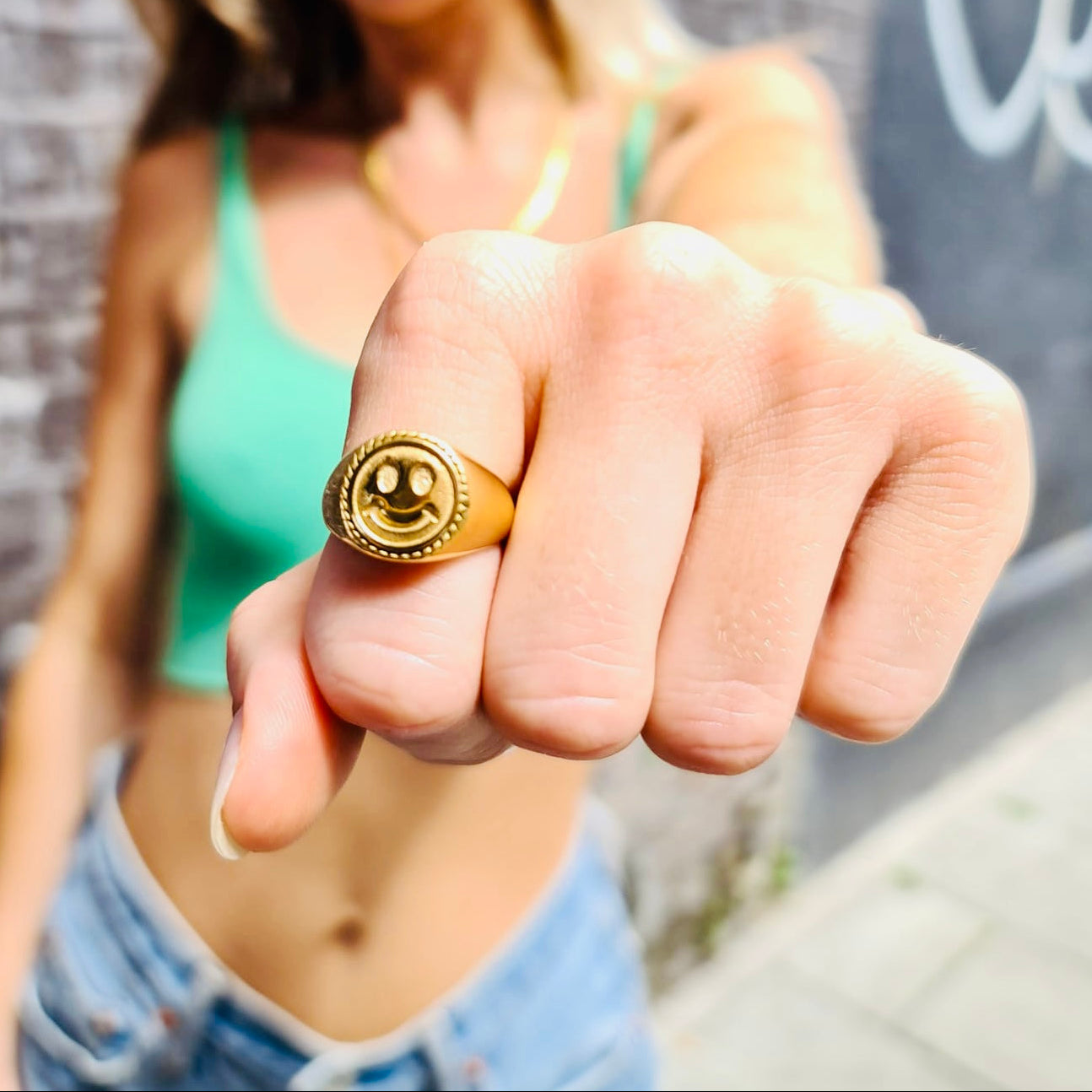 Smiley Ring