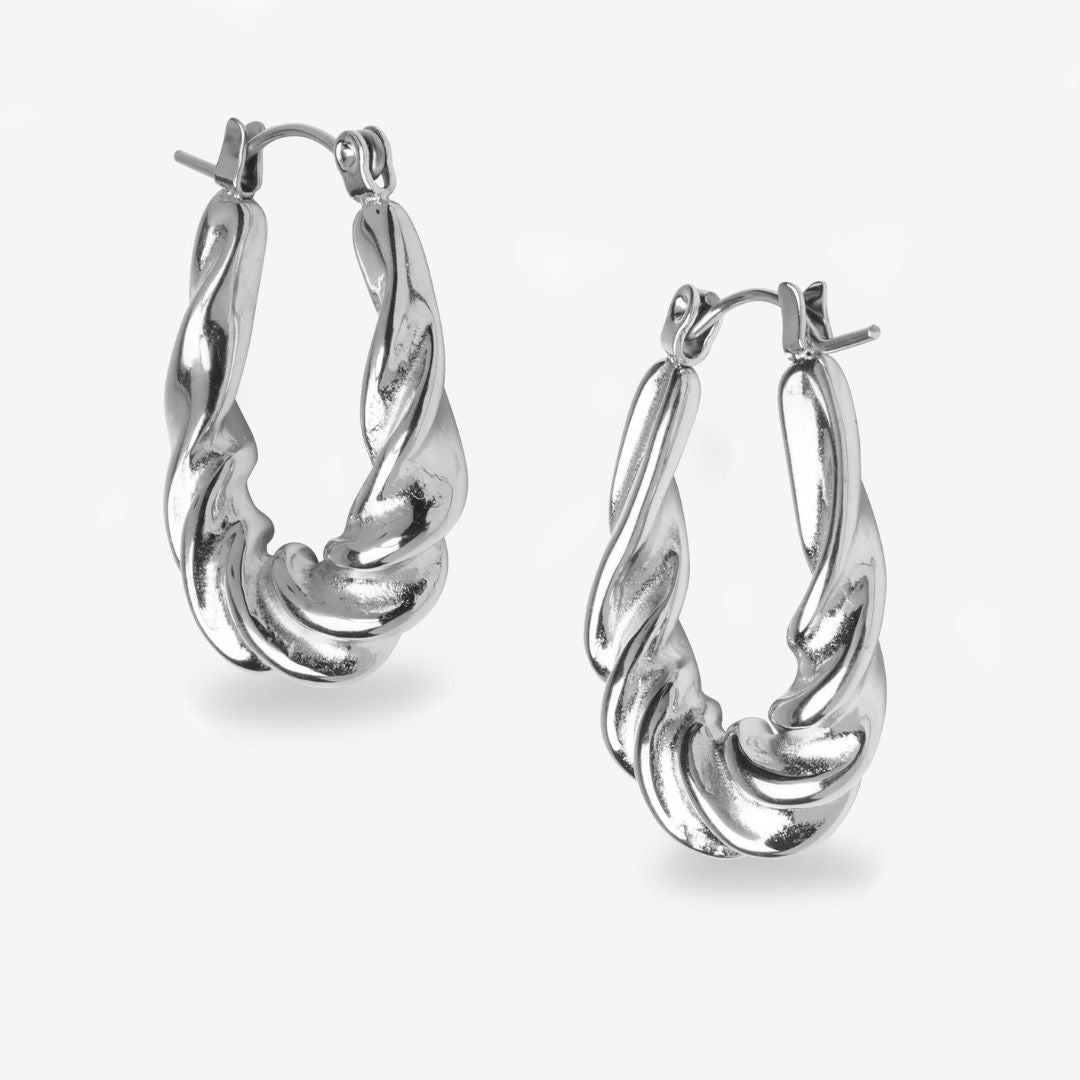 Estelle Twisted Hoops