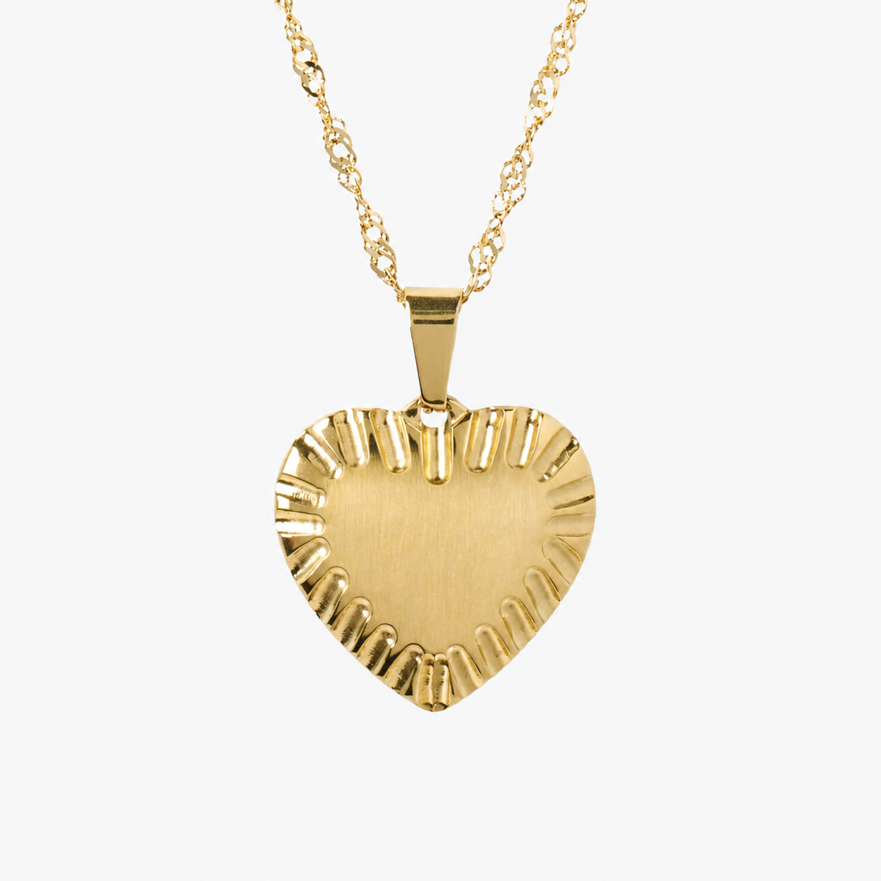 Personalised Heart Pendant