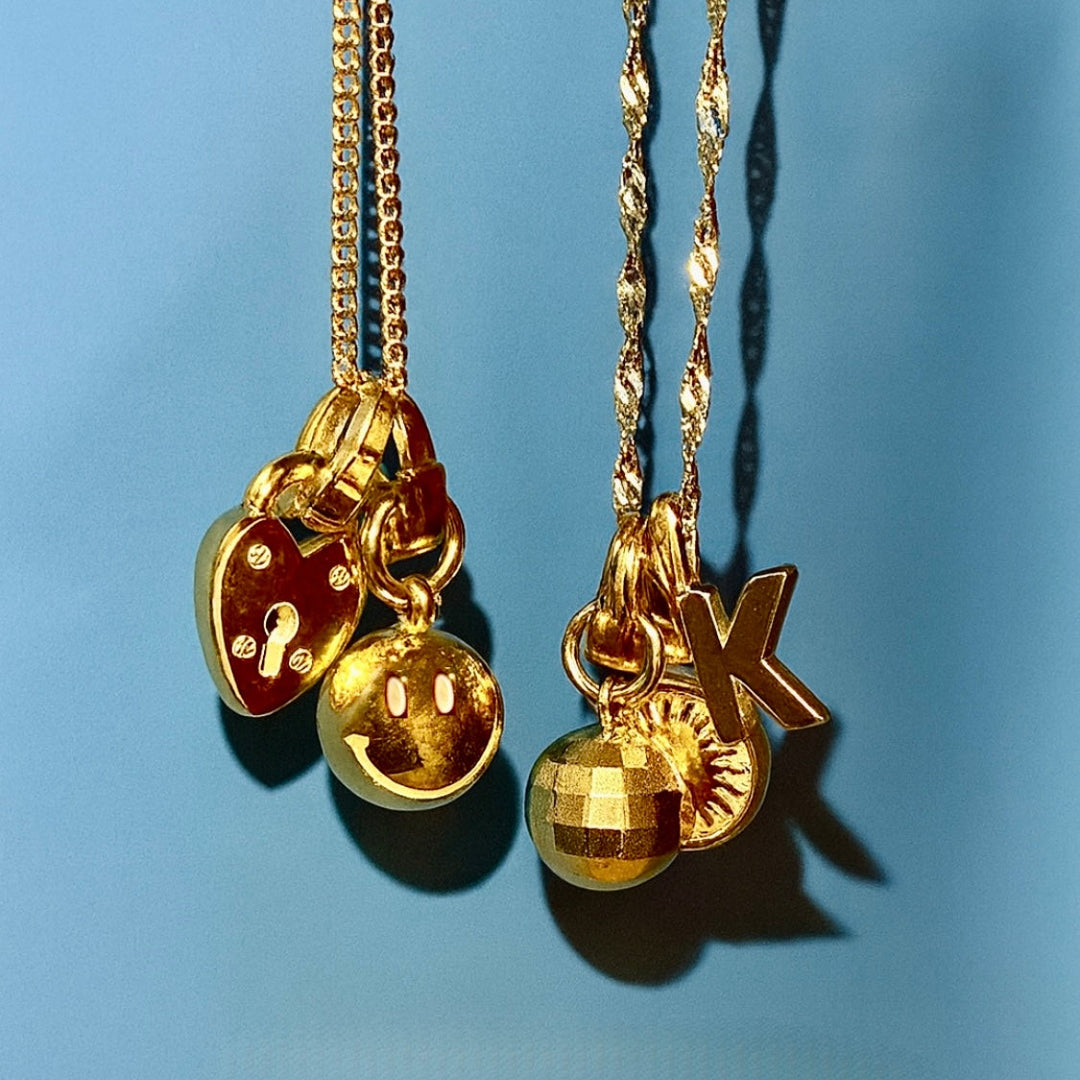 Disco Ball Charm – Hoops + Chains LDN