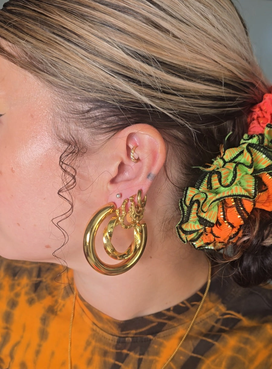 Sade Chunky Hoops