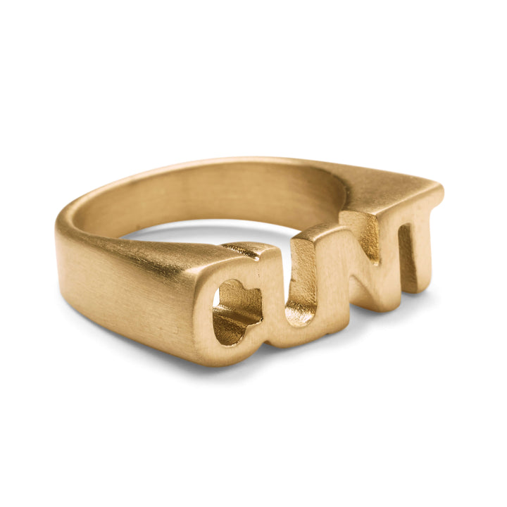 C Word Ring – Hoops + Chains LDN